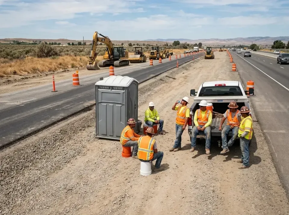 highway-road-construction-crew-007 — frequently asked questions, Porta Potty and Restroom Rentals in Stanley, NC